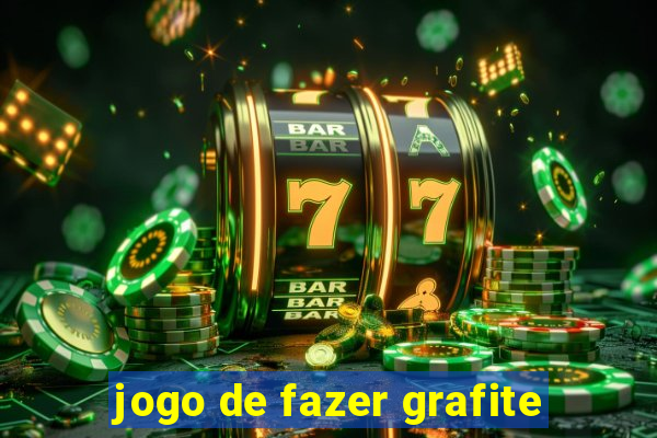 jogo de fazer grafite